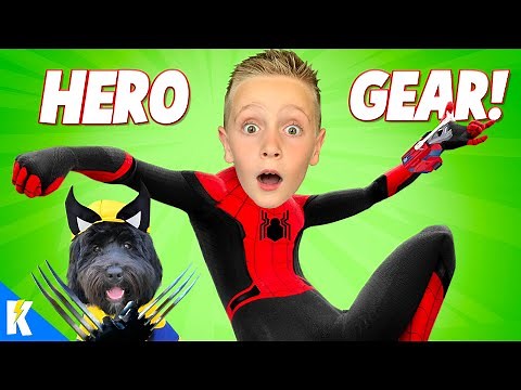 Little Flash Tests Spider-man and Wolverine Gear (Supercut!)