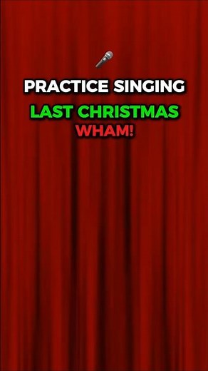 Last Christmas - Practice singing #karaoke #singalong #karaokesongs