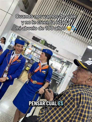 Abuelo de 100 años viaja a Barquisimeto: cumpleaños 100