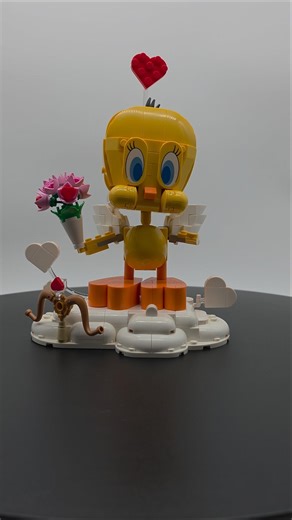 Lego , Looney Tunes - Titi Amoureux (40824) - #lego #looneytunes #warnerbros #valentinesday #pourtoi