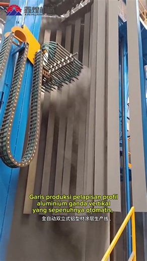 Garis produksi pelapisan profil aluminium ganda vertikal sepenuhnya otomatis, meningkatkan efisiensi produksi, kualitas pelapisan, ketahanan korosi, daya tarik estetika, keberlanjutan lingkungan, dan umur pakai. Dengan pengalaman 20 tahun dalam peralatan pelapisan logam, kami menyediakan solusi komprehensif dan layanan khusus. Jika Anda membutuhkan peralatan berkualitas tinggi, silakan hubungi kami tanpa ragu. ✨WhatsApp： 62-081239292265 🌍Telephone： 86 15272058660 #aluminiumprofile #AluminiumFin