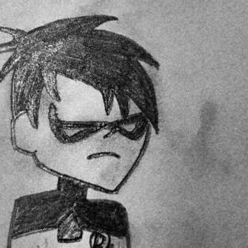 “Robin | Teen Titans Sketch 🕶️✏️ | Cartoon Network Nostalgia #shorts”