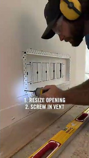 Pro air return installation 🤩