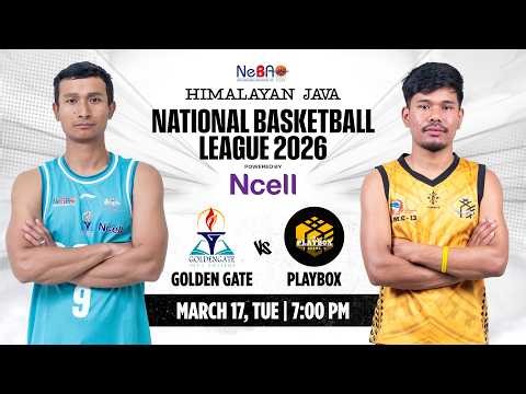GOLDEN GATE VS PLAYBOX || MATCH - 16 || HIMALAYAN JAVA NATIONAL BASKETBALL LEAGUE 2026 ||