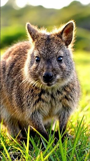 Quokka: The World's Happiest Animal (Adorable 4K Close-Up Smile)