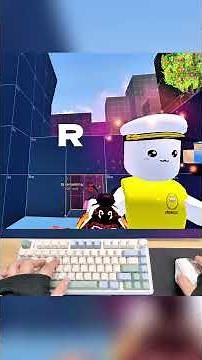 手元動画付きの無限スライドの解説とついでにエモダもちょっと解説してみました。 #roblox #ロブロックス #evade #keyboard