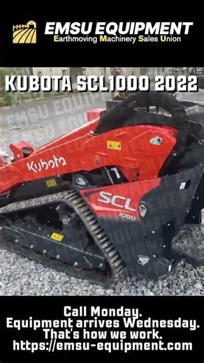Kubota SCL1000 2022 #kubota #heavyequipment #skidsteer #machinery #farmequipment