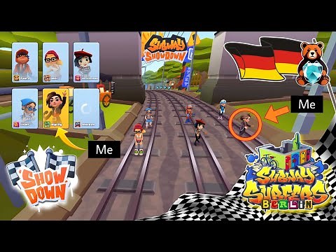 🏁 Subway Surfers Showdown Versus Race Mode BERLIN 2021 - Gameplay with Multiplayer! 🇩🇪🆚🐻