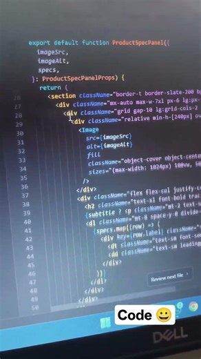 Code vibe 😀 #coding #frontendcourse #programming #pythonanddjangofullstackwebdeveloper #python #ai