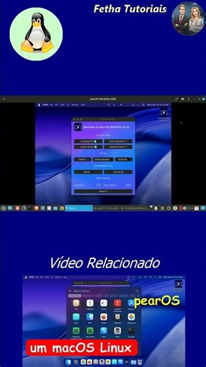 pearOS Linux macOS-like theme and icons. BOXES