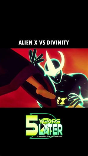 Alien X VS Divinity in 5 Years Later || #shorts