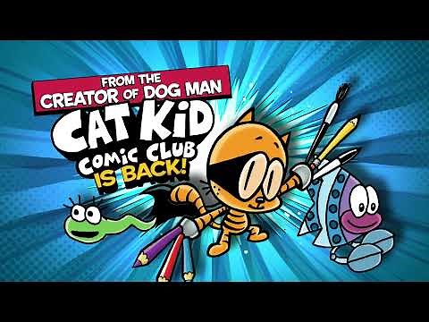 Cat Kid Comic Club: Perspectives Official Book Trailer | Book by Dav Pilkey, creator of Dog Man