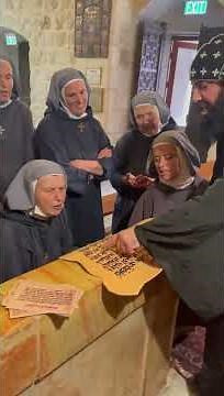 Singing Lord's Prayer In Aramaic With Catholic Sisters | Syriac Orthodox And Roman Catholic Visit