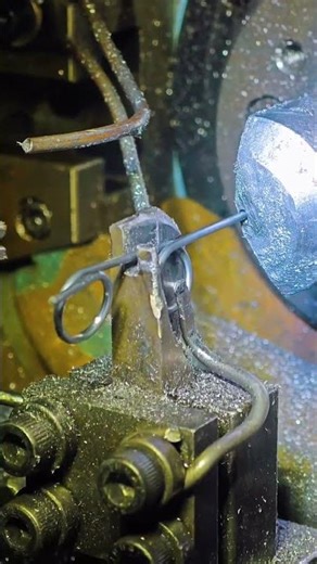 Wonderful moments of clamp spring manufacturing Spring manufacturing Beauty of machinery Spring