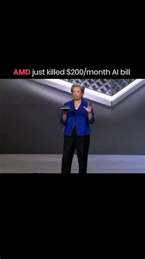 AMD's new AI PC #amd #lisasu #gpu