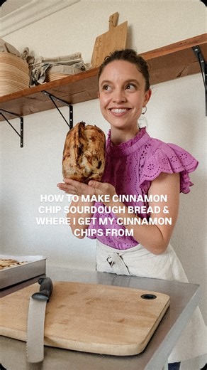 How to make cinnamon chip sourdough bread & where I get my cinnamon chips from 🍞🤎⬇️ One of the most popular questions I get when I post about my cinnamon chip sourdough is, “Where do you get your cinnamon chips from?” I’m so excited to be partnering with @bulkpricedfoodshoppe on this video and share the link with you to their cinnamon chips. I discovered The Bulk Priced Food Shoppe a few months ago when I was searching for cinnamon chips and instantly fell in love—not just with their cinnamon 