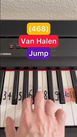 Van Halen - Jump #piano #pianotutorial #pianolessons @ohmonpiano
