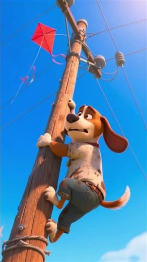 Brave Until That Happened 😅🐾 #cartoon #animation #lifelessons #cat