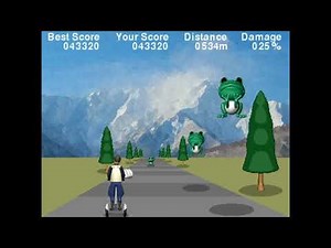 「とび職人の通勤事情3D」Python + Pygameミニゲーム第三弾 - 擬似3Dアクション Quasi-3D Mini-Action Game