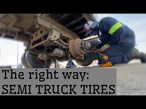 How to INSTALL Semi Truck Tires & Wheels | the RIGHT way | RIST | TIA
