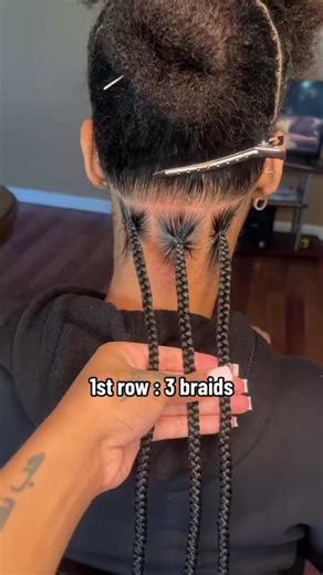 Box Braid Parting #trends #braidsconnect | Braids Connect