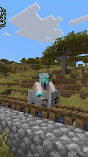 Minecraft Train Track Hack: Create 3D Tracks and Ride Minecarts