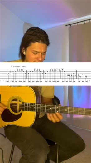 Alex Graf on Instagram: "Diminish-ify to create tension. Lick number two. Get your guitar! . #bluegrass #guitar #flatpicking"