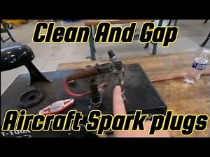 How to Clean and Service Aircraft Spark Plugs | A&P Oral & Practical Prep Series