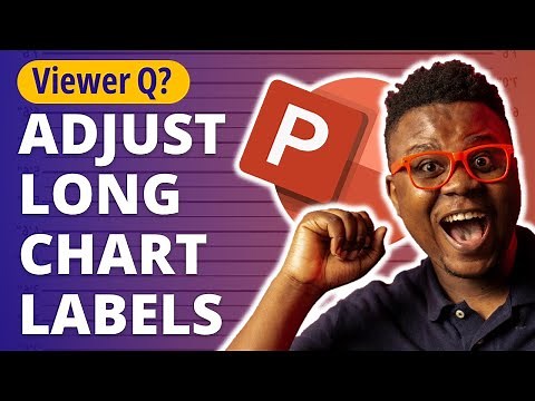 Viewer Q! 🙋‍♂️ How to Align Chart Labels in PowerPoint 🔥 [CHART TIPS]