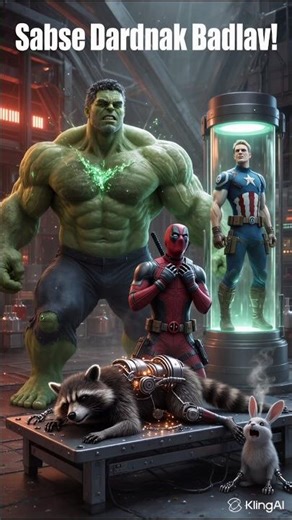 Marvel Characters Ke Sabse Dardnaak Badlav | Hulk, Deadpool, Rocket Raccoon Mutation