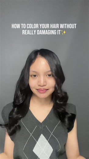 Hair Transformation Tutorial with Garnier Cranberry Red and Dark Brown