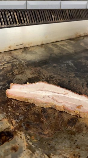 4K views · 30 reactions | This weekends special. Double smash beef, spicey cheddar, smoked pork belly slices, hot honey and homemade fennel slaw. Eat in or takeaway. | The greedy pig | Facebook