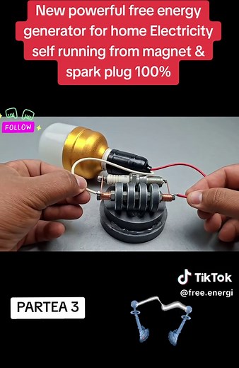 New Free Energy Generator for Home Use