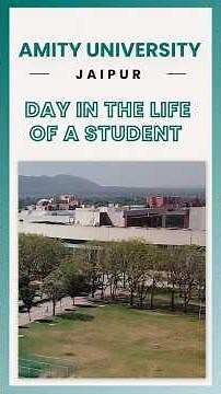 Spend a Day with an Amity Jaipur Student | Campus Life Unfiltered