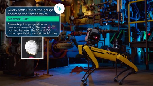 Grâce à l'IA de Google, le robot quadrupède Spot apprend enfin à lire les cadrans