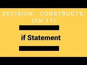 if Statement | Ch # 11| Lec #2 |Computer Science | Class 12 |