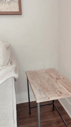 Lets update pur living room end table #homedecor #neutraldecor #modernfarmhouse #diyproject