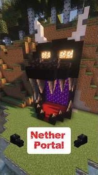 Easy Nether Portal in Minecraft