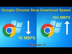 How to FIX Google Chrome Slow Download Speed in Windows 11