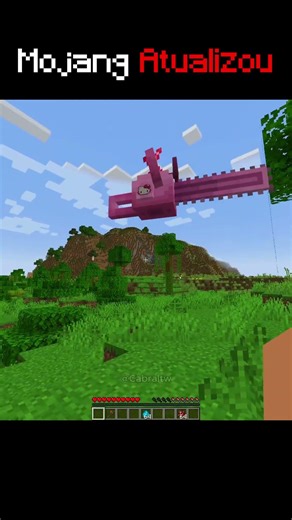 What mod is this, Mojang? #minecraftshorts #minecraft #minecrafthumor