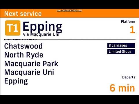 Sydney Trains DVA: Various announcements part 2
