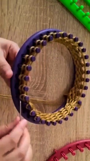 Knitting loom for beginners step by step #knitting #crochet #scarf #knitting_loom_eljammari #fblifestyle | Crochet knitting Ouabd