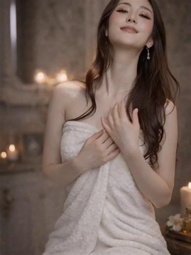 I feel sexy in this moment, wrapped in nothing but confidence and a hint of mystery. The towel is just a prop, my energy is what really turns heads. Every breath, every pose reminds me how powerful sensuality can be. I don’t need to reveal more to feel irresistible. #chinesegirl #nurumassage #beijingnightlife #beijingmassage #shanghaimassage
