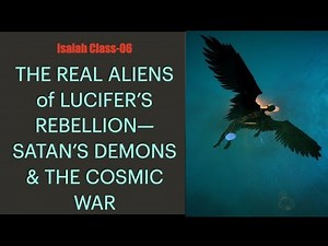 UNDERSTANDING REAL ALIENS OF LUCIFER'S REBELLION, DEMONS & THE COSMIC WAR RAGING TODAY (Isaiah-06)