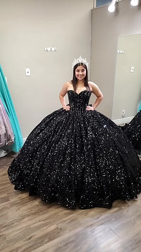 Quinceañera Black Dresses Ideas