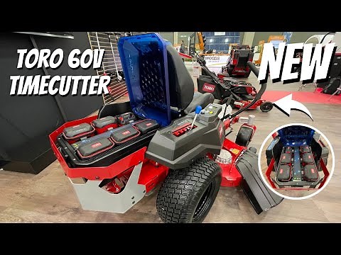 Toro's NEW 60V TimeCutter Is A Zero-Turn Mower That Runs on Batteries