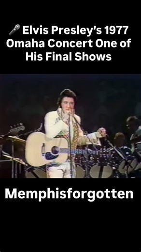 MemphisForgotten | Just two months before the world lost him, Elvis Presley hit the stage in Omaha on June 19, 1977 giving fans one of his final full concerts... | Instagram