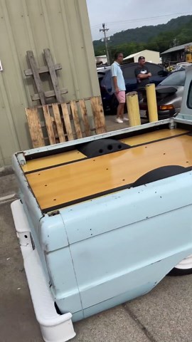 Super lowered classic Ford truck 😎 #truck #classiccars