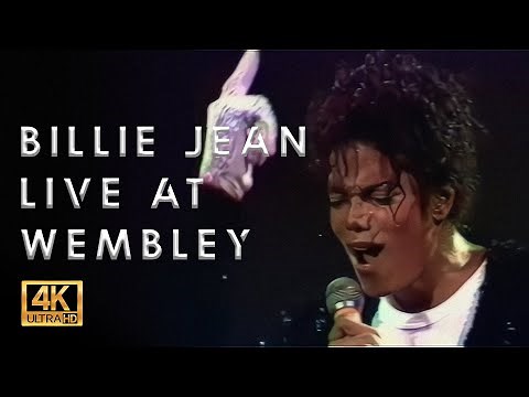 Michael Jackson: BILLIE JEAN Live at Wembley 1988 | 4K ULTRA HD