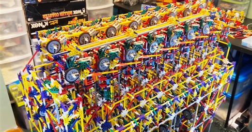 Internet Goes Wild After Man Builds Fully Functional 8-Bit Computer Entirely Out Of K’Nex